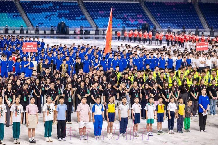 十五运会开幕式进入场内排练阶段